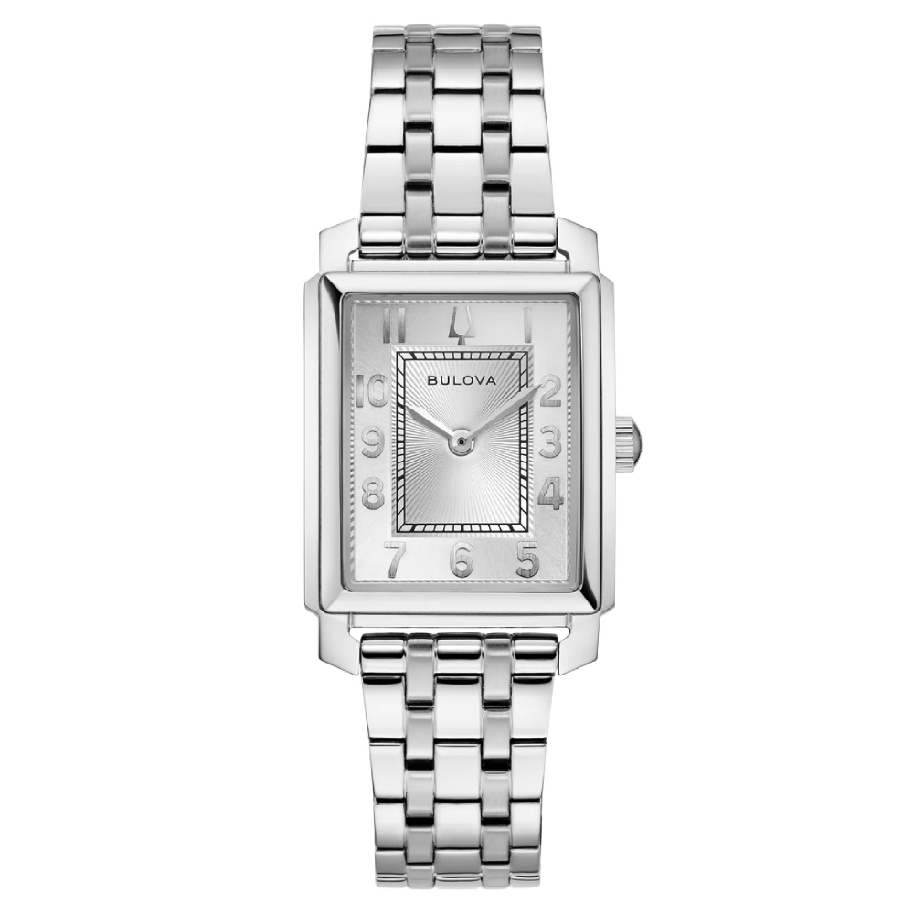 Bulova Sutton Silver Dial Stainless Steel Women’s Watch (96L349) - Pop Phones, Australia
