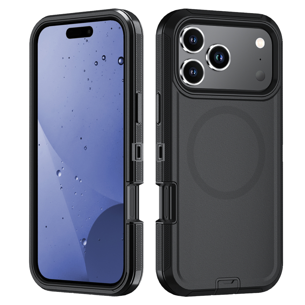 Soka Rugged Phone MagSafe Case (Suits iPhone 17 Pro Max) – Black - Pop Phones, Australia