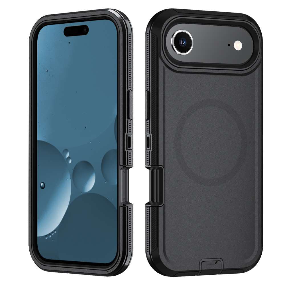 Soka Rugged Phone MagSafe Case (Suits iPhone 17 Air) – Black - Pop Phones, Australia