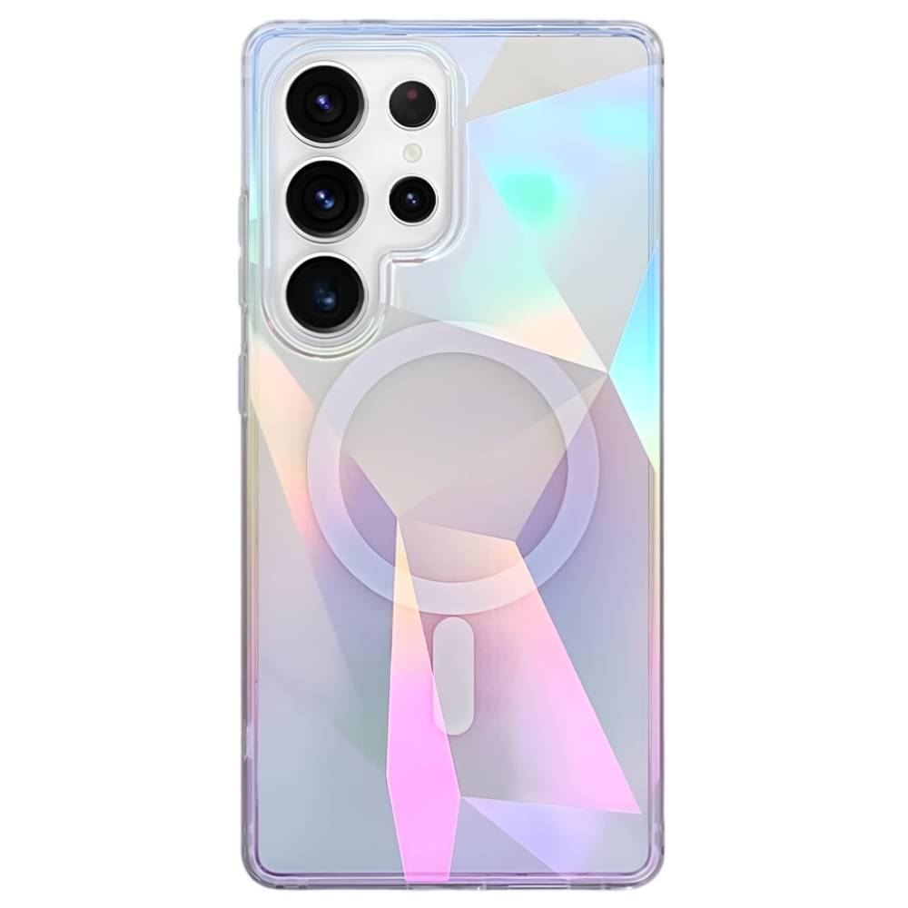 Soka Holographic Magnetic Case (Suits Galaxy S25 Ultra) – Iridescent - Pop Phones, Australia