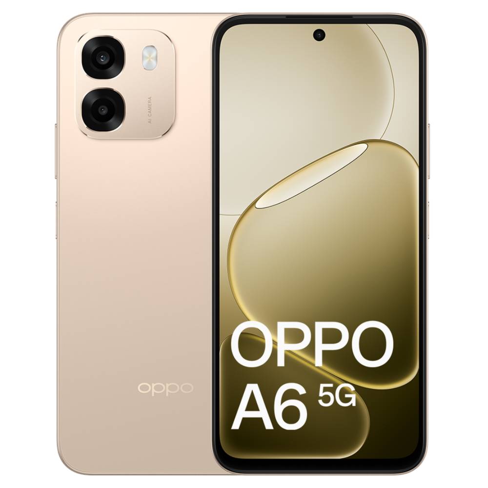 OPPO A6 5G (Dual Sim, 6.75-inch, 6GB RAM+256GB Storage) – Aurora Gold - Pop Phones, Australia