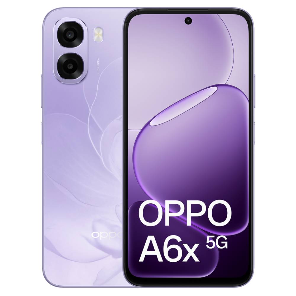 OPPO A6x 5G (Dual Sim, 6.75-inch, 4GB RAM+128GB Storage) – Violet Purple - Pop Phones, Australia