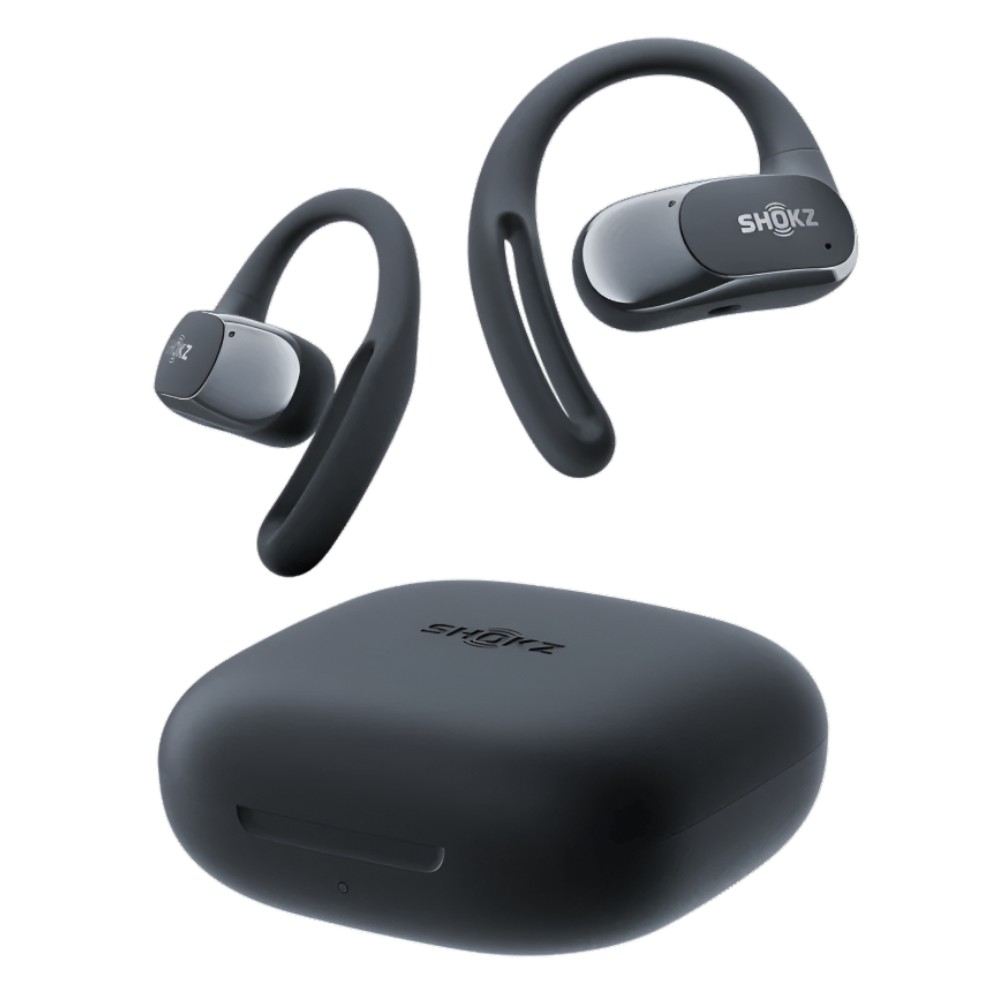 SHOKZ OpenFit Air Open-Ear Wireless Earbuds – Black - Pop Phones, Australia