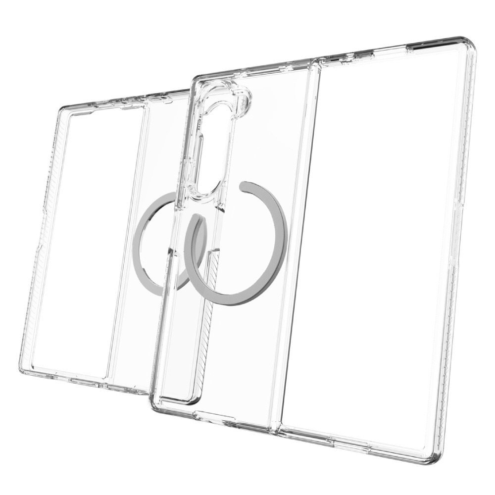 ZAGG Bridgetown Snap Magnetic Case (Suits Galaxy Z Fold 6) – Clear - Pop Phones, Australia