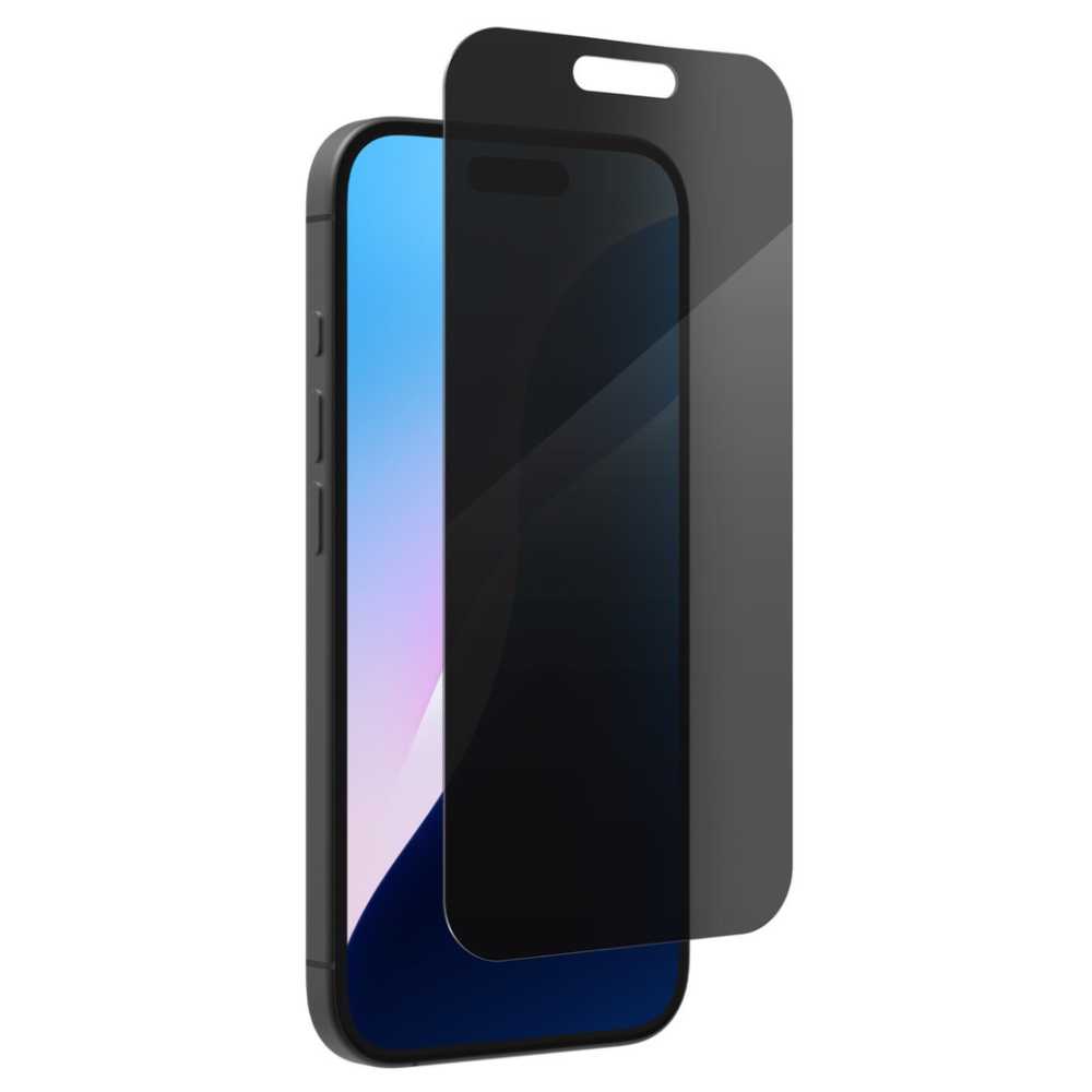 ZAGG Glass Elite 4-Way Privacy Screen Protector (Suits iPhone 16/ 15) - Pop Phones, Australia