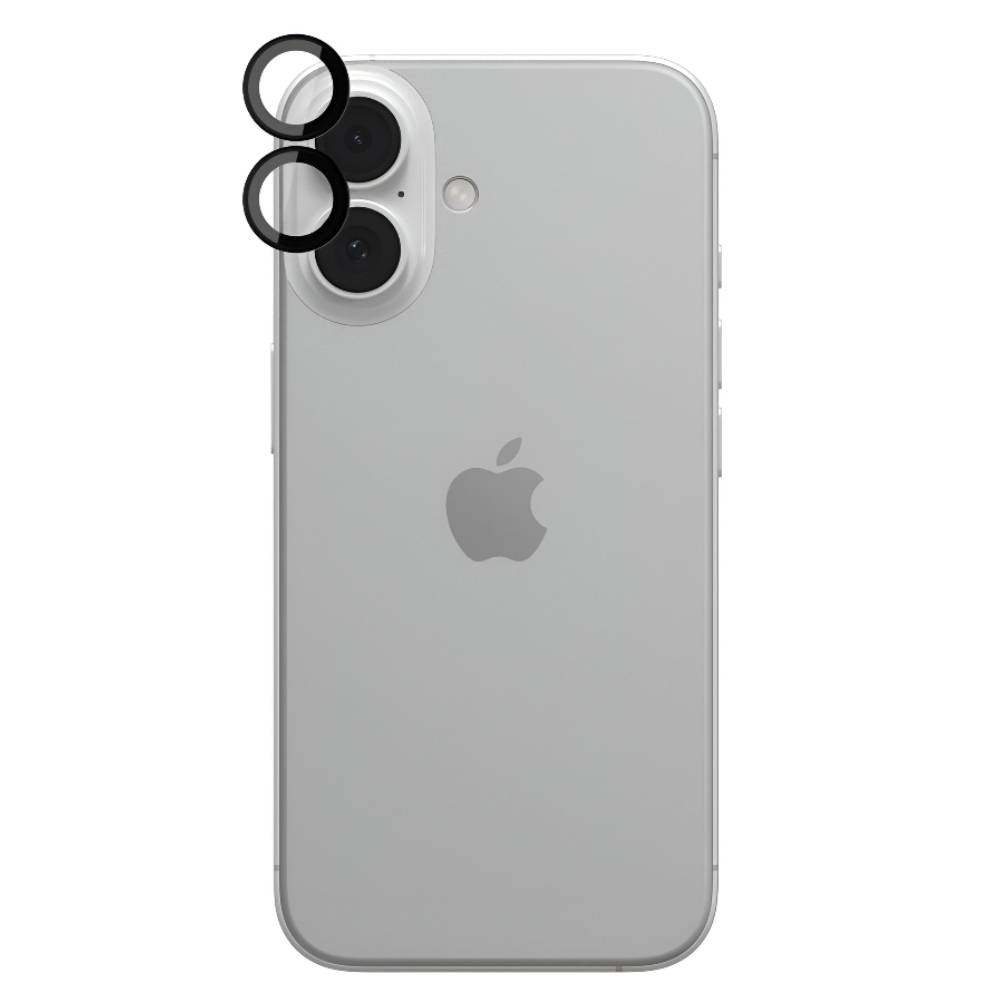 ZAGG Glass Elite Premium Camera Lens Protector (Suits iPhone 16/ 16 Plus) – Black - Pop Phones, Australia