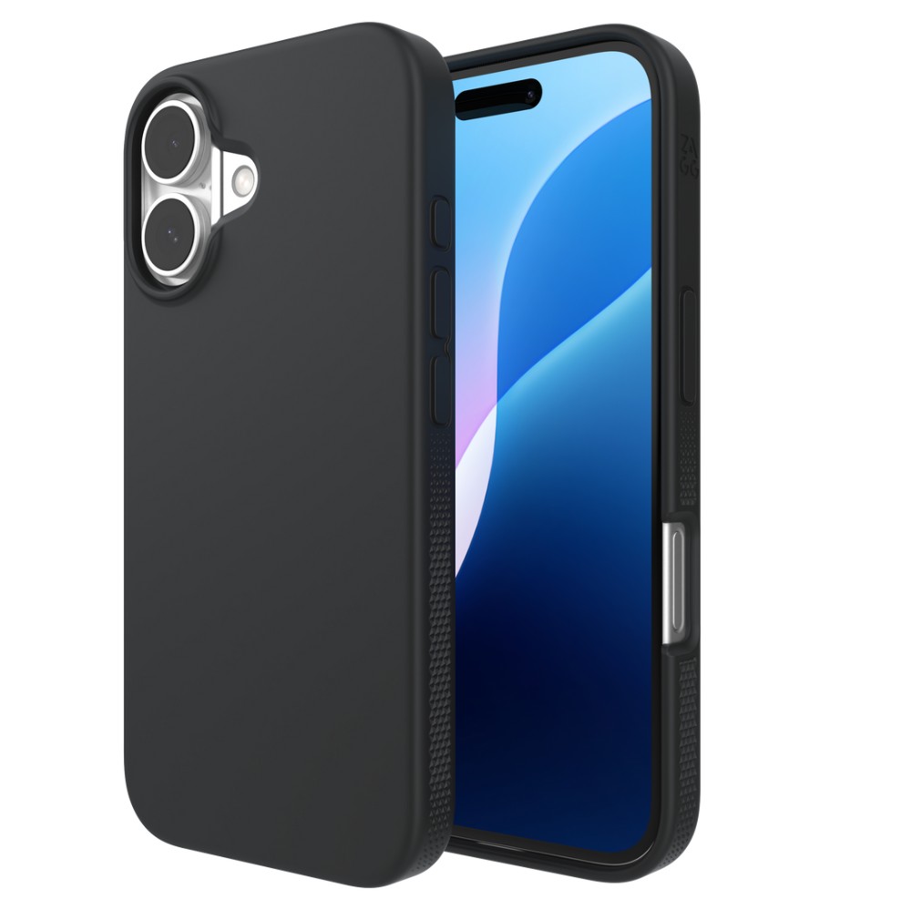 ZAGG Manhattan Snap MagSafe Case (Suits iPhone 16 Plus) – Black - Pop Phones, Australia