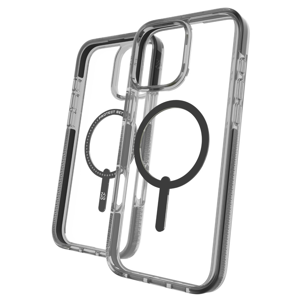 ZAGG Santa Cruz Snap MagSafe Case (Suits iPhone 16 Pro) – Black - Pop Phones, Australia