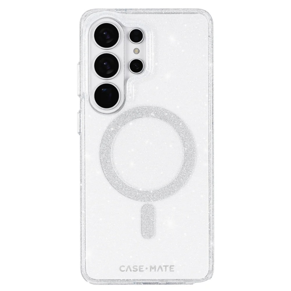 Case-Mate Sheer Twinkle Magnetic Case (Suits Galaxy S26 Ultra) – Silver - Pop Phones, Australia