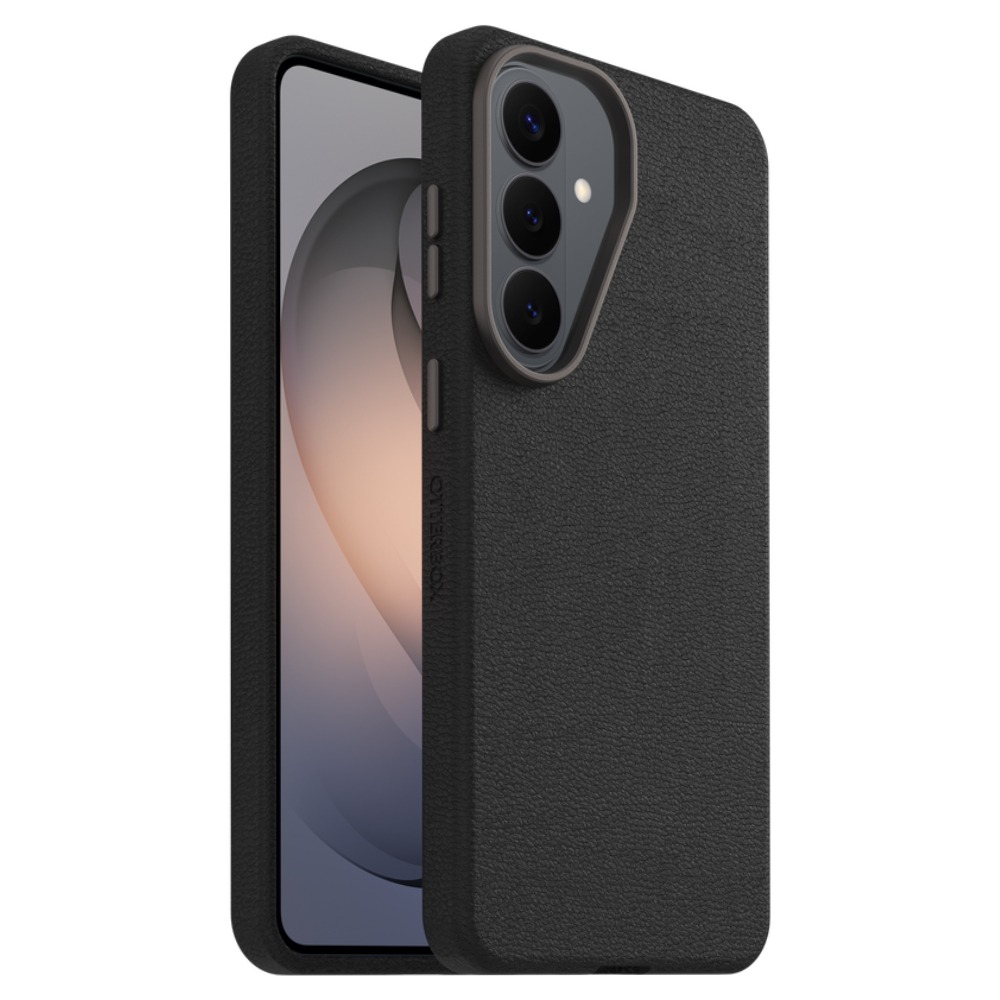 OtterBox Symmetry Cactus Leather Magnetic Case (Suits Galaxy S26 Plus) – Black - Pop Phones, Australia