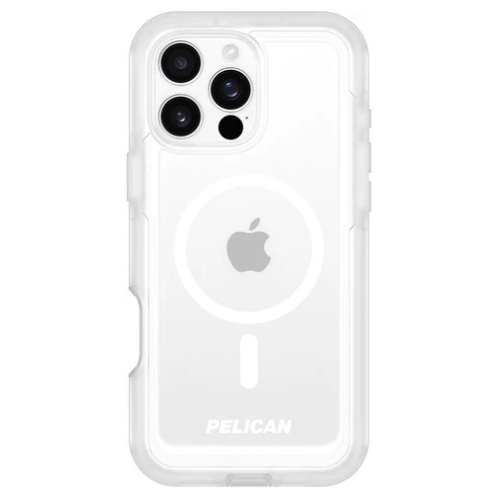 Pelican Voyager MagSafe Case (Suits iPhone 16 Pro) – Clear - Pop Phones, Australia