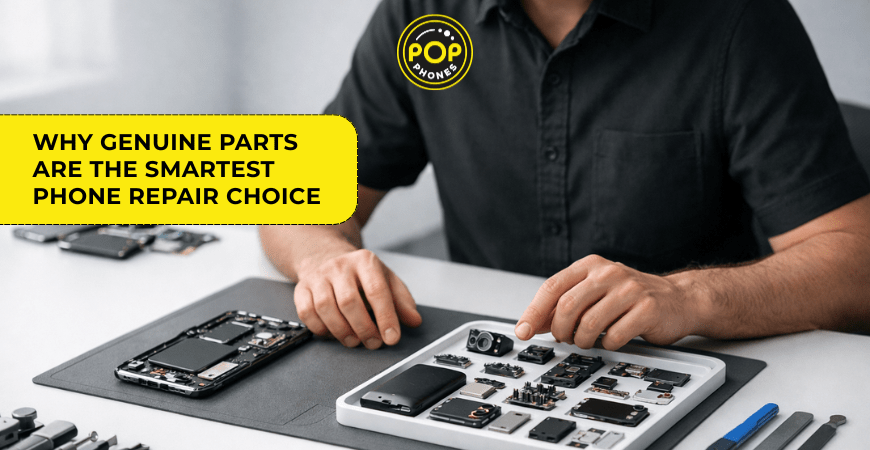 Why Genuine Parts Are the Smartest Phone Repair Choice